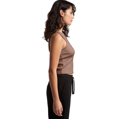 AS Colour Wo's Organic Rib Crop Tank
