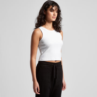 AS Colour Wo's Organic Rib Crop Tank