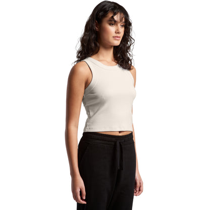 AS Colour Wo's Organic Rib Crop Tank