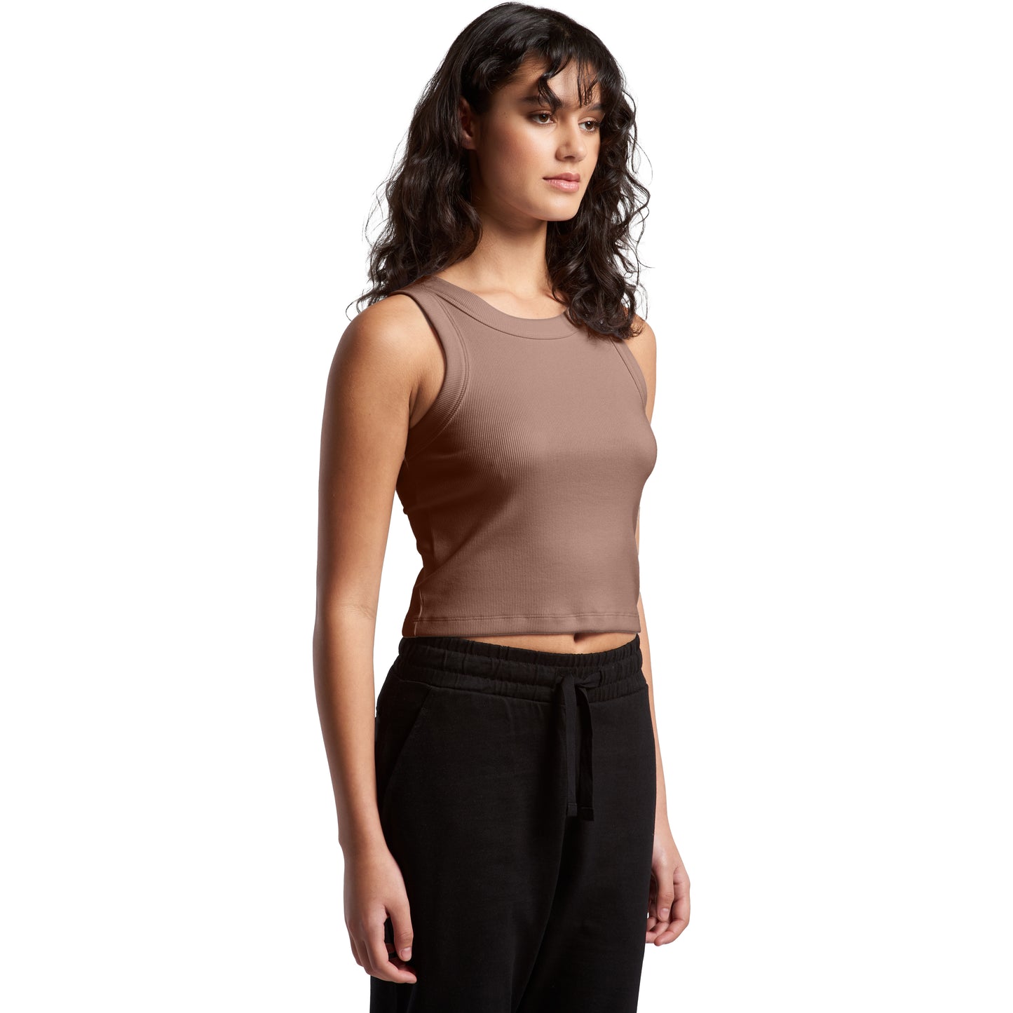 AS Colour Wo's Organic Rib Crop Tank