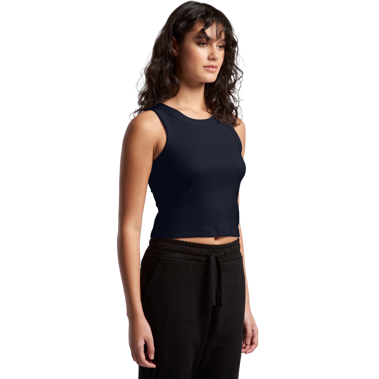 AS Colour Wo's Organic Rib Crop Tank
