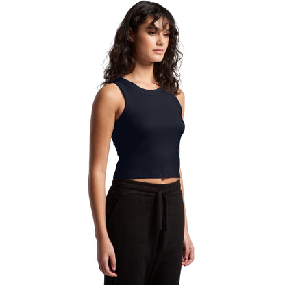 AS Colour Wo's Organic Rib Crop Tank