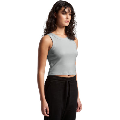 AS Colour Wo's Organic Rib Crop Tank