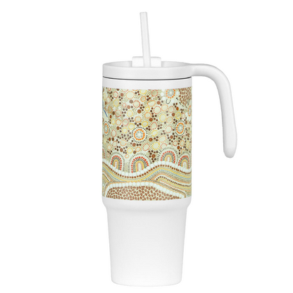The Tilly Tumbler - Recycled w/ Handle 900ml