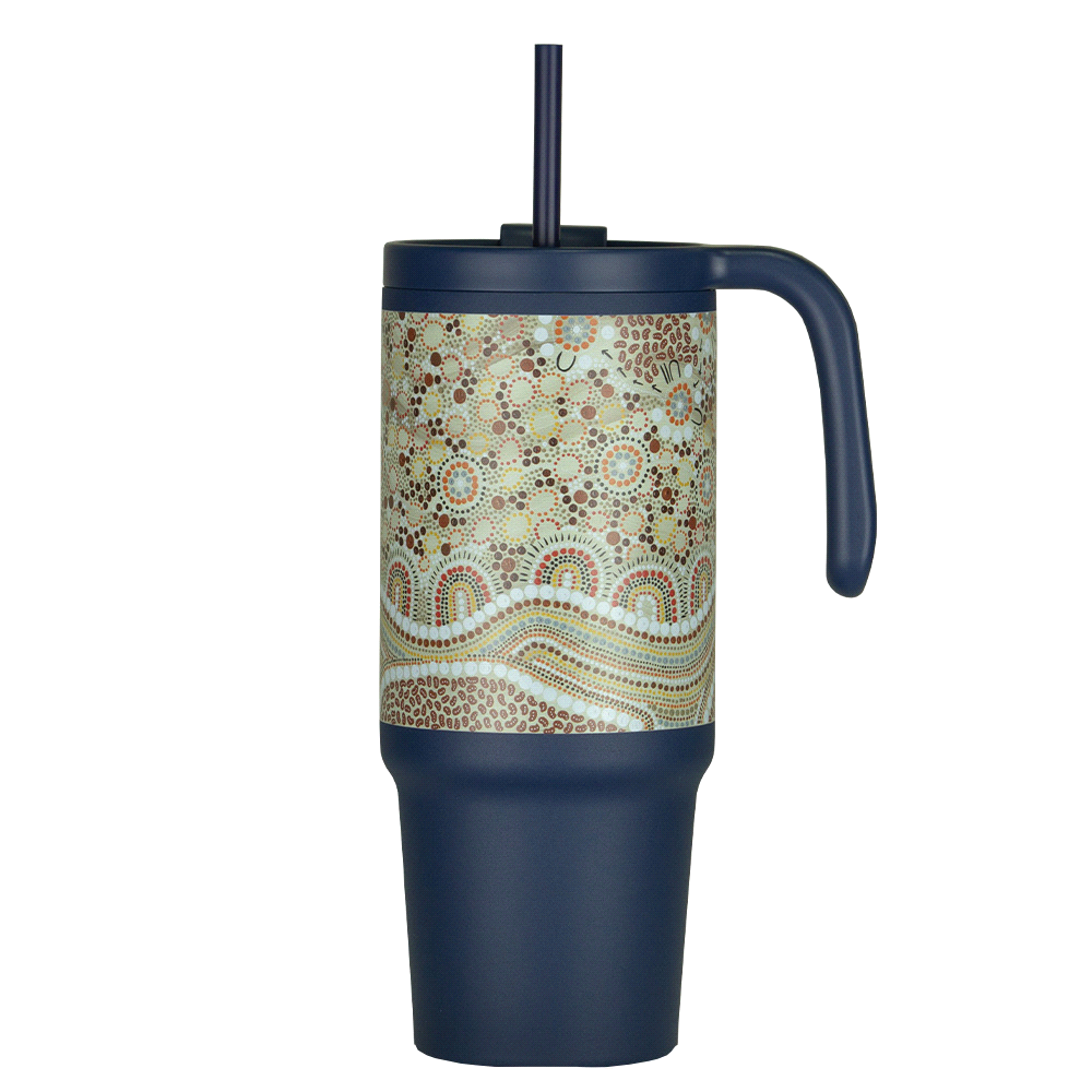 The Tilly Tumbler - Recycled w/ Handle 900ml