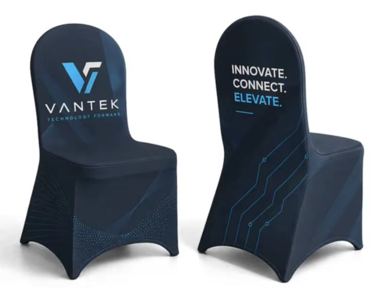 Custom Branded Chair Slipcovers