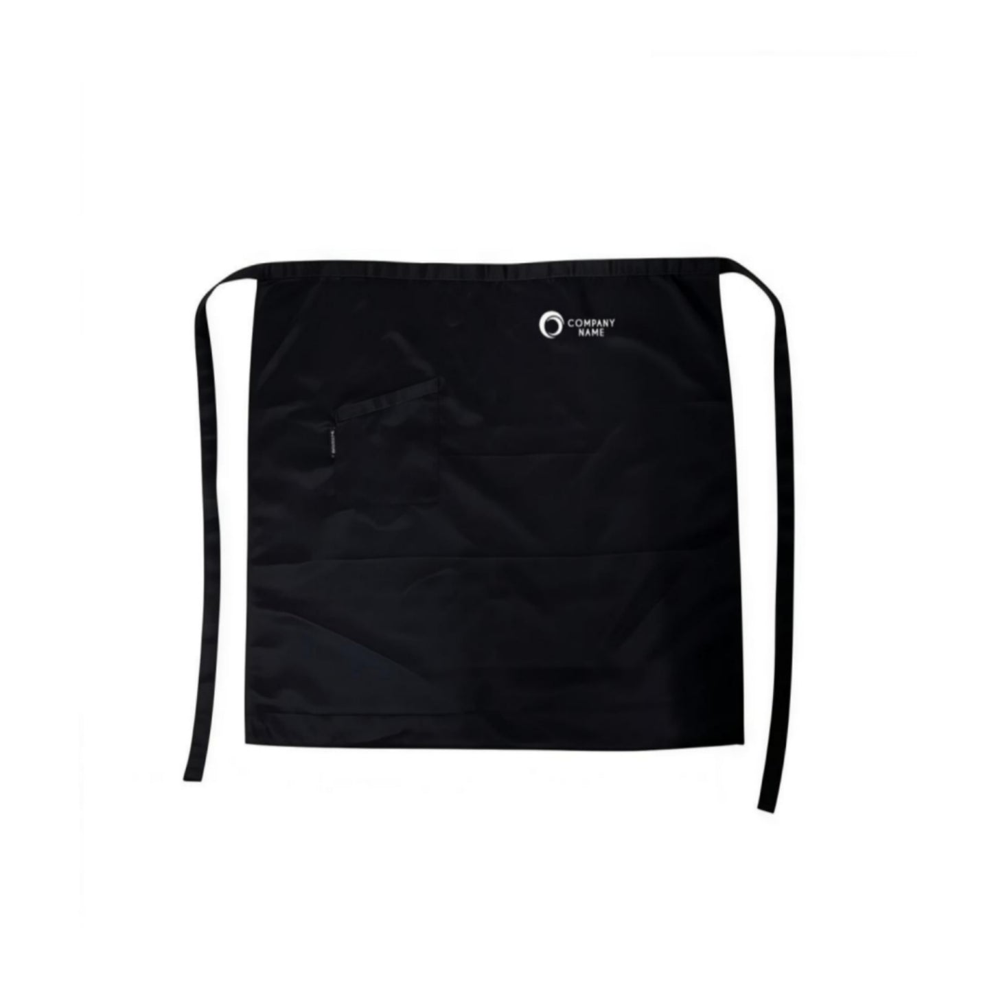 100% Polyester Half Apron With Pocket