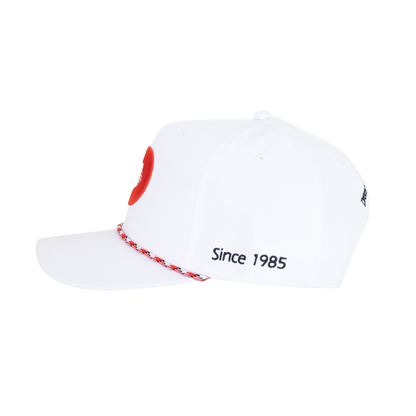 Heritage 5 Panel Polyester Cap with Custom Braid