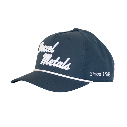 Heritage 5 Panel Polyester Cap with Custom Braid