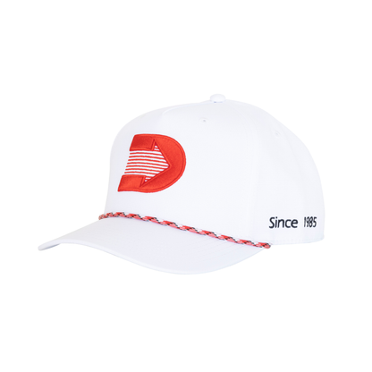Heritage 5 Panel Polyester Cap with Custom Braid