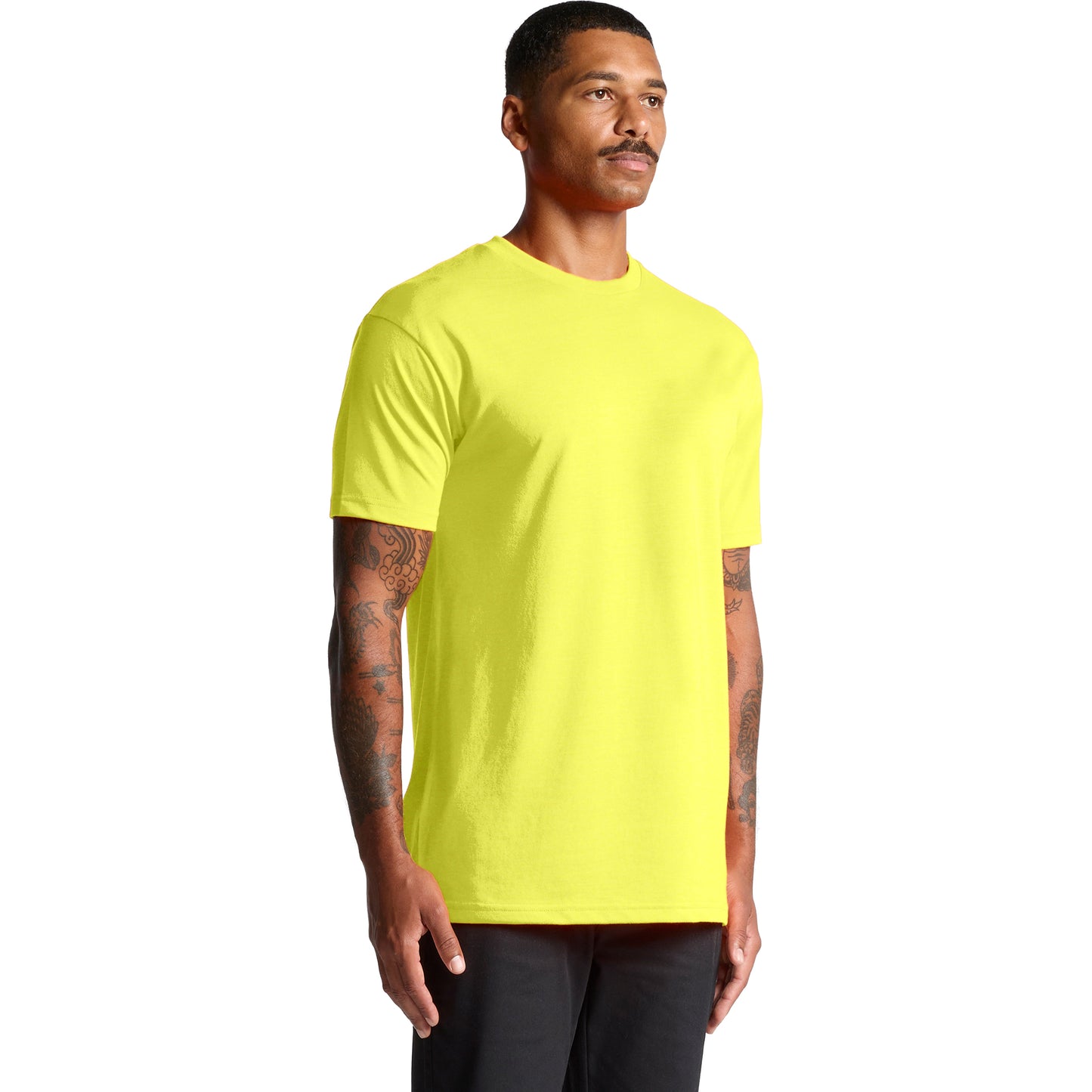 AS Colour Block Safety Tee