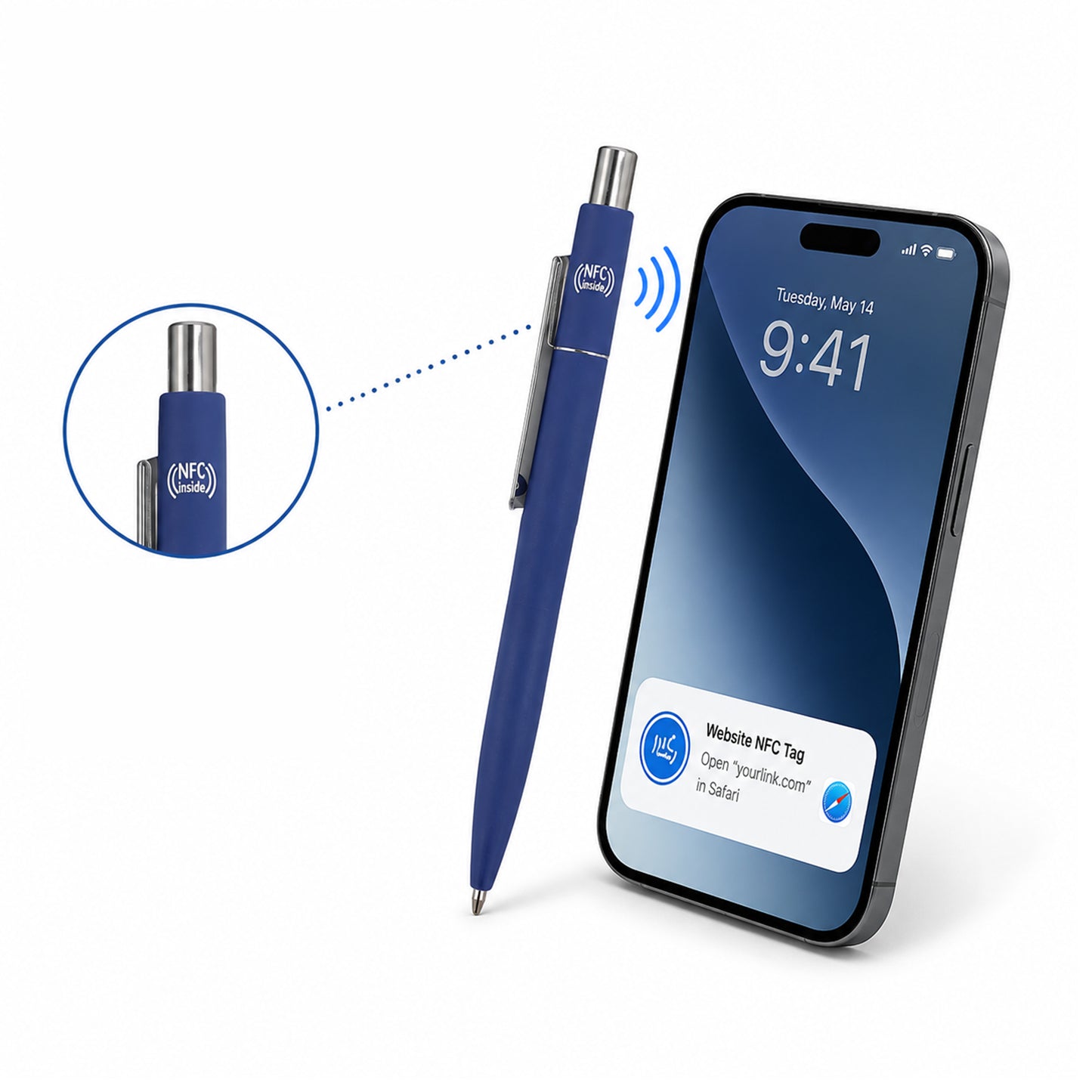 NFC Metal Ballpoint Pen