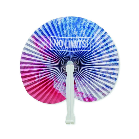 Round Paper Hand Fans