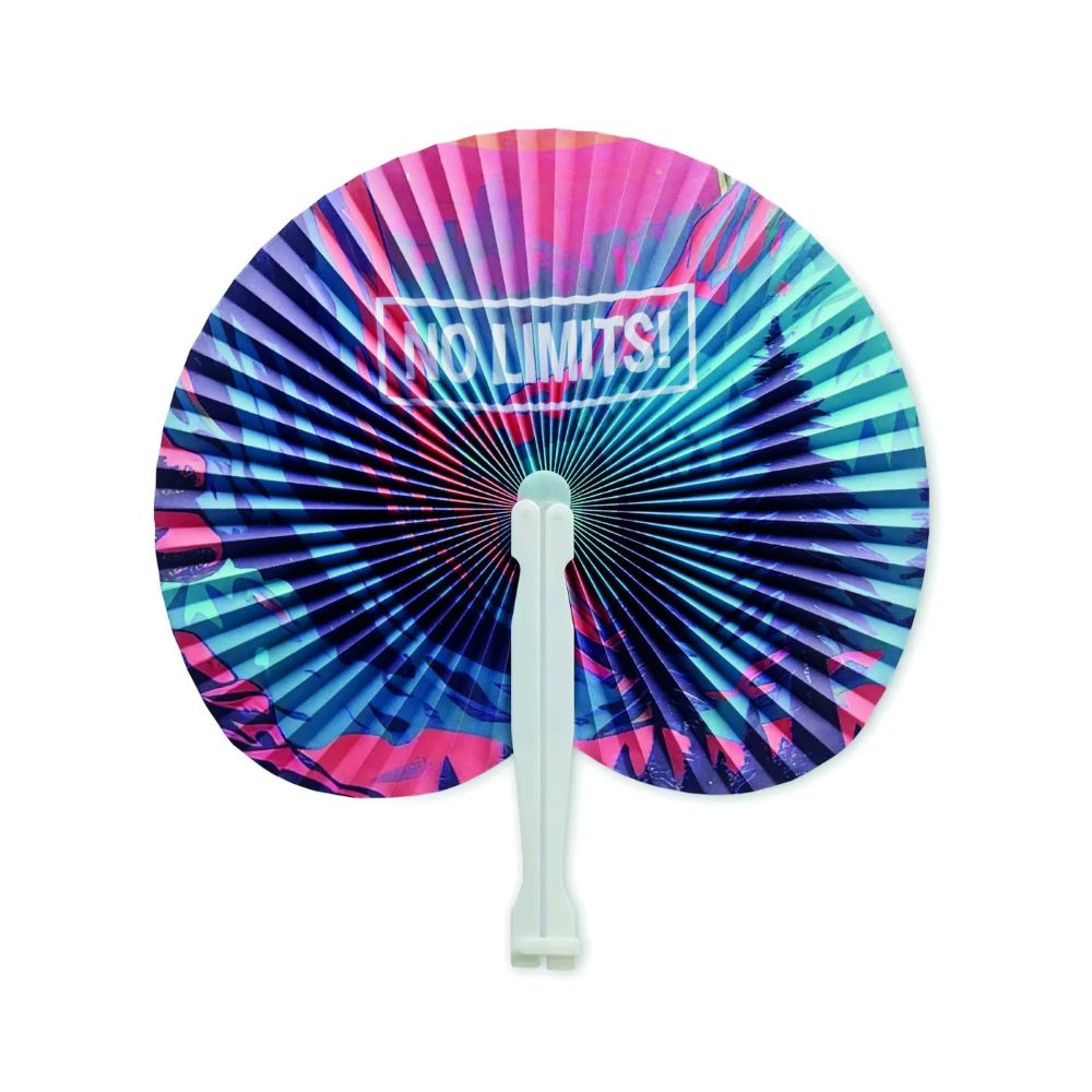Round Paper Hand Fans
