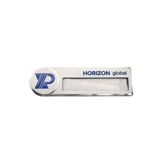 Custom Reusable Metal Name Badge