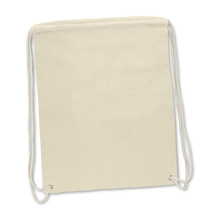Cotton Drawstring Backpack