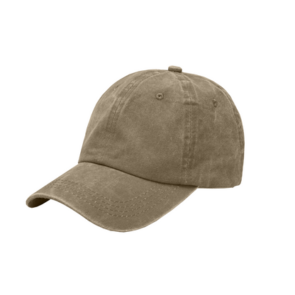6 Panel Vintage Washed Baseball Cap