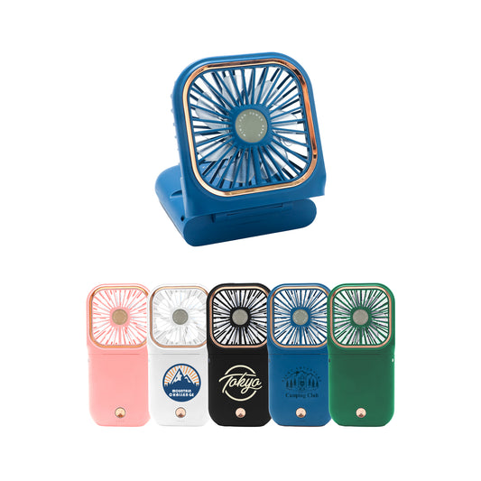 Folding Neck Fan With Phone Stand