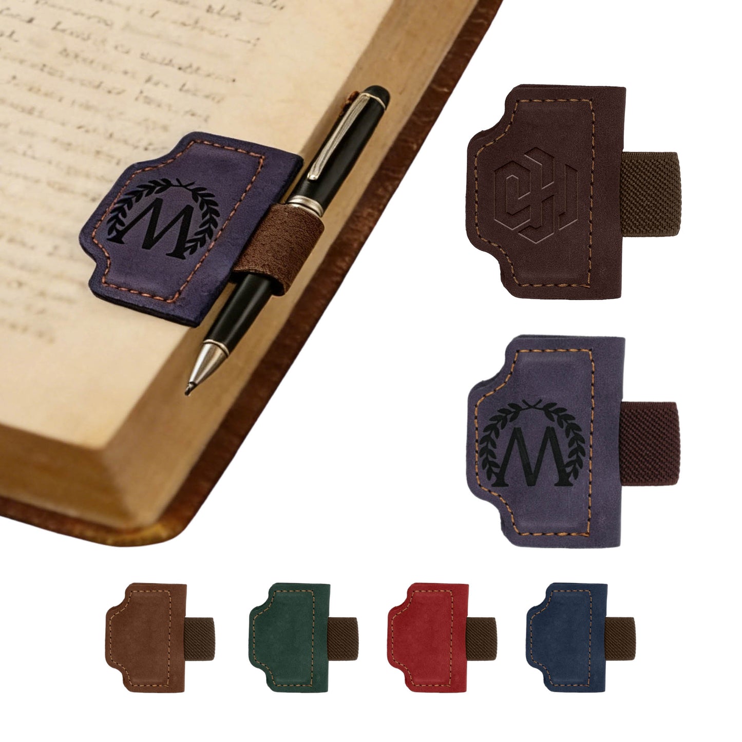 Magnetic Bookmark with Pen Clip