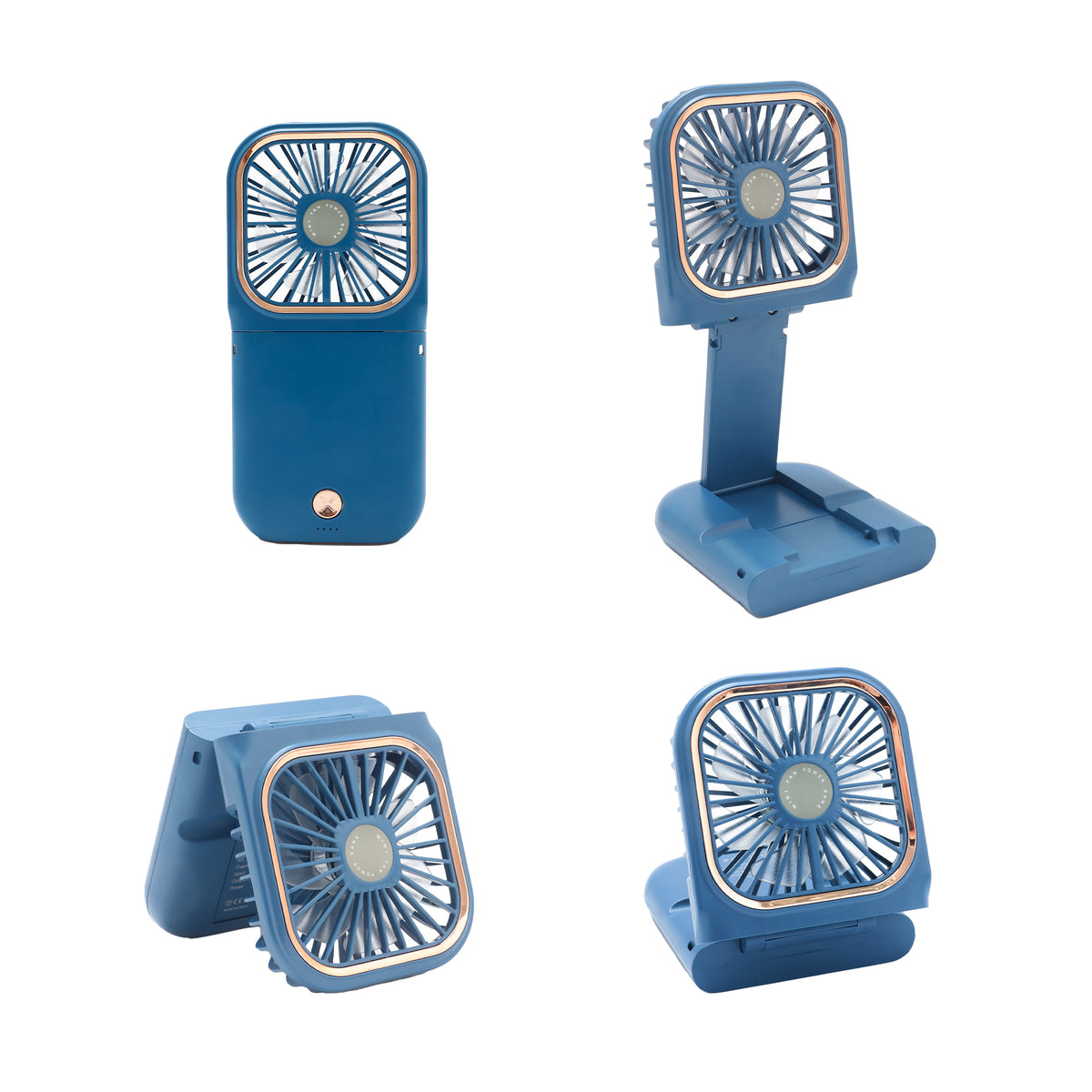 Folding Neck Fan With Phone Stand