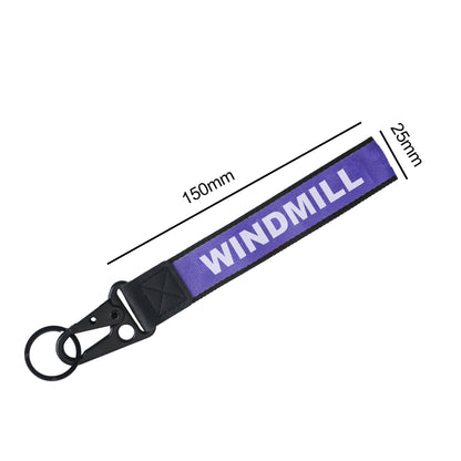 Jacquard Keyring