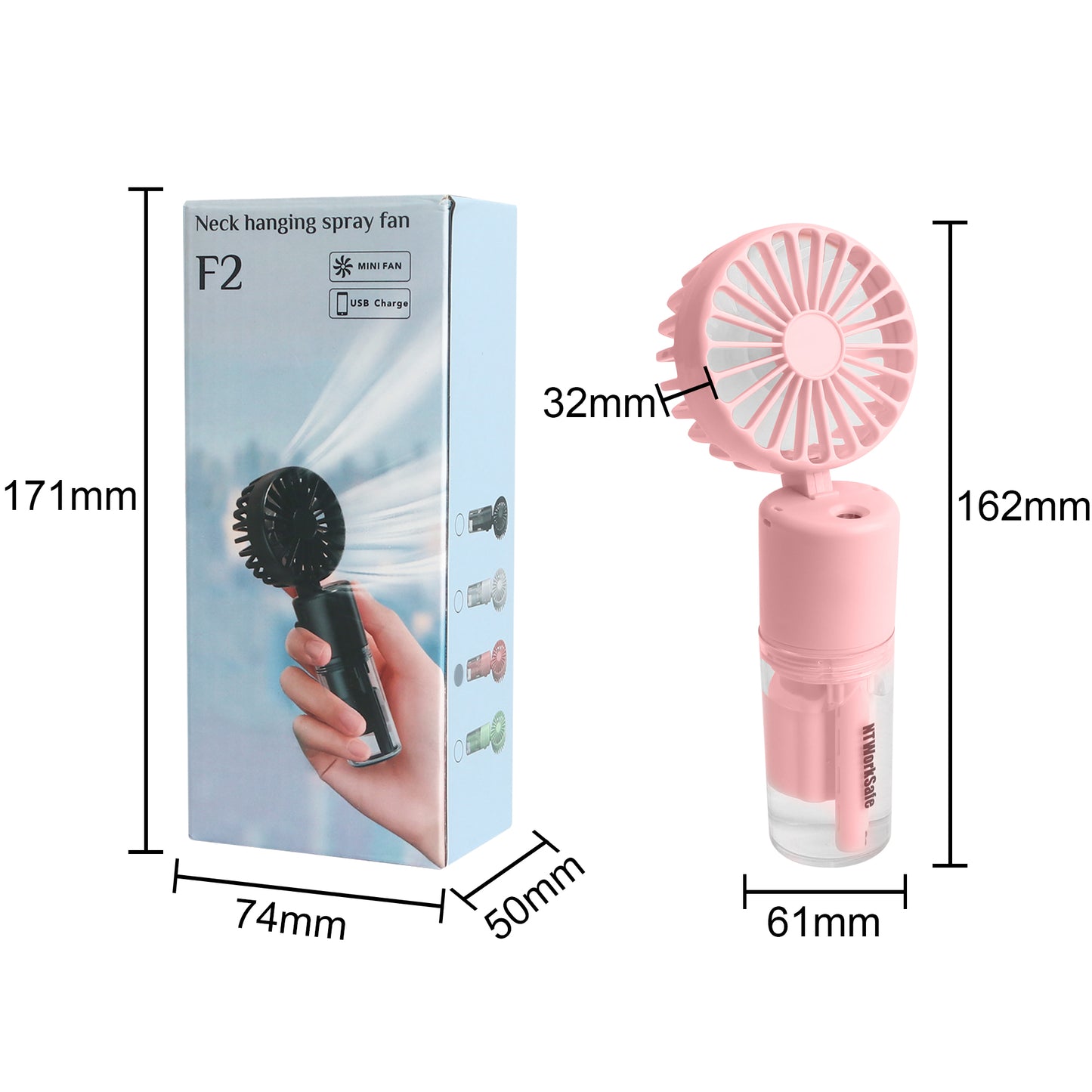 Neck Spray Fan
