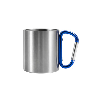 170ml Stainless Steel Insulated Travel Mug with Carabiner Handle