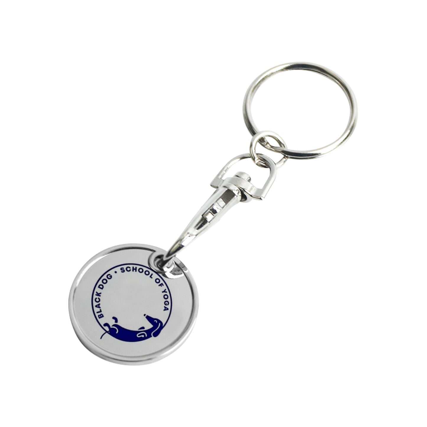 Printed Trolley Coin Keyring