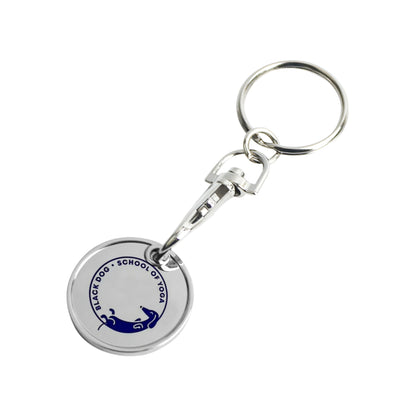 Printed Trolley Coin Keyring