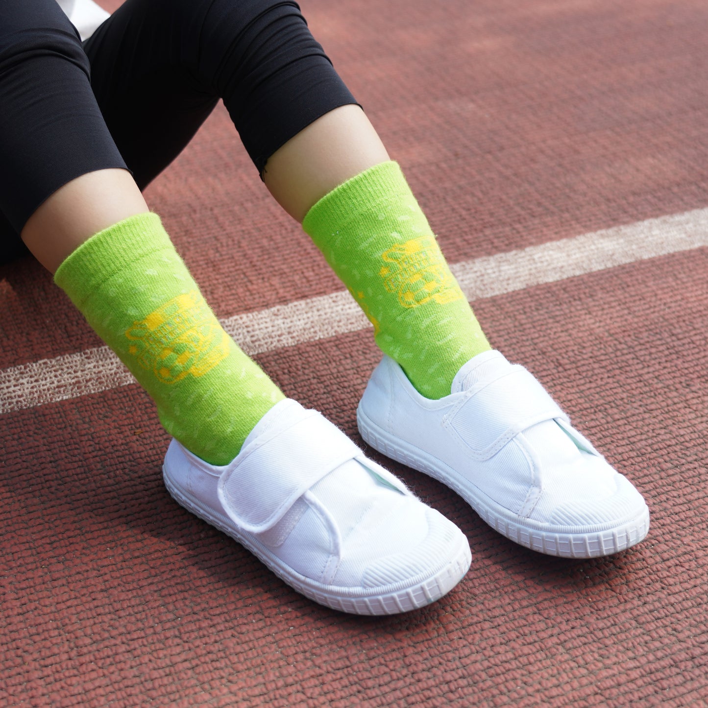 Crew Kids Custom Pattern Football Socks - With Towel Bottom