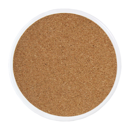 Circular Sublimated Ceramic Coaster