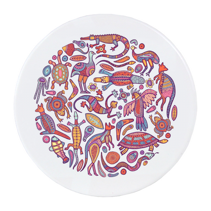 Circular Sublimated Ceramic Coaster