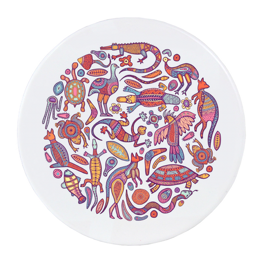 Circular Sublimated Ceramic Coaster