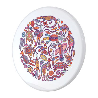 Circular Sublimated Ceramic Coaster