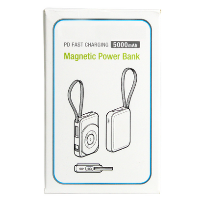 Custom Orbit 5000mAh Magnetic Power Bank