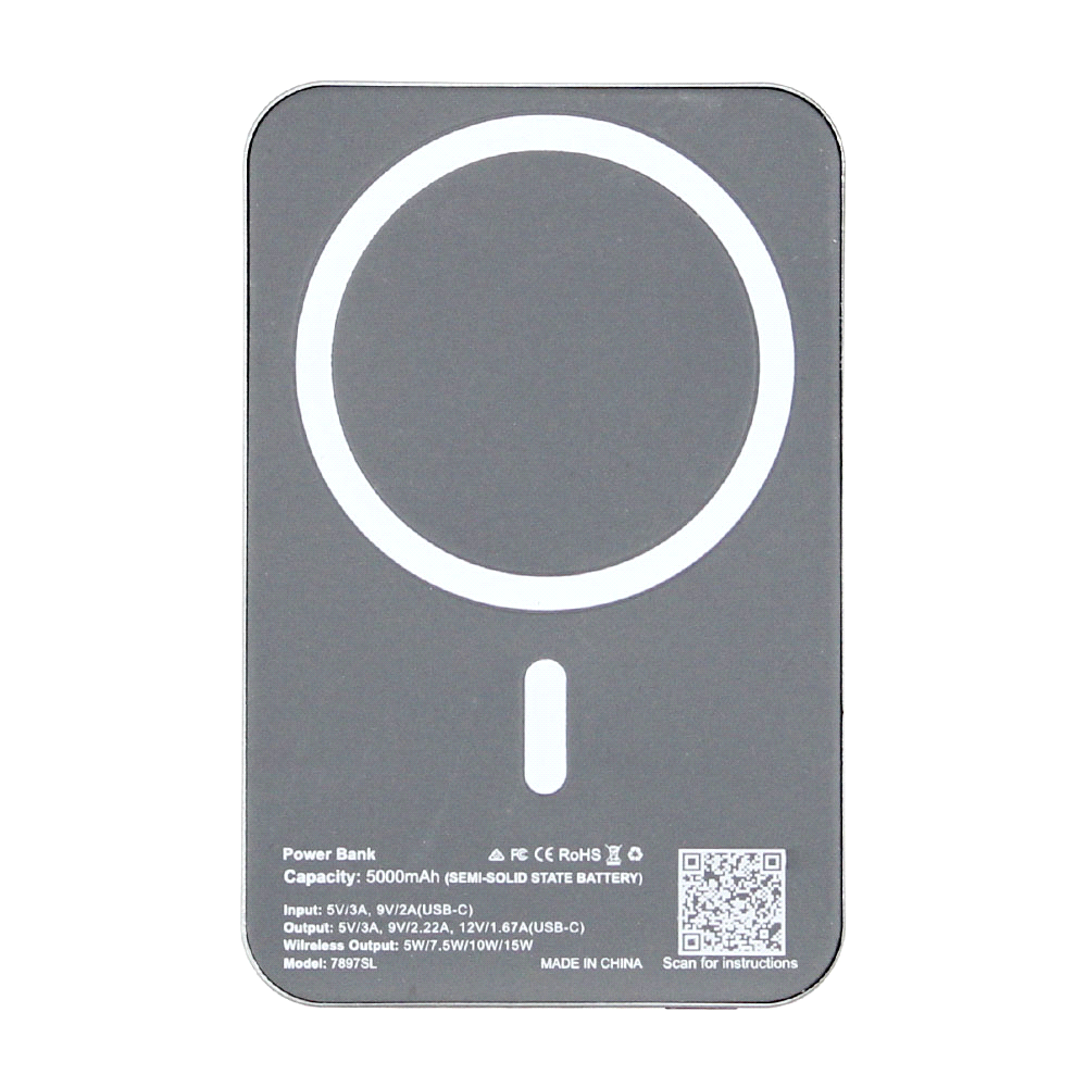 Custom Quantum Pro 5000mAh Semi-Solid State Power Bank
