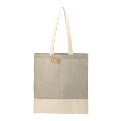 Split Recycled Cotton Twill Convention Tote
