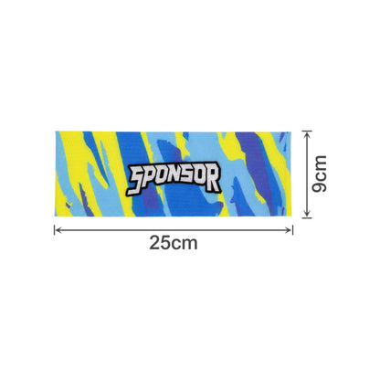Seamless Breathable Ice Silk Mesh Headband