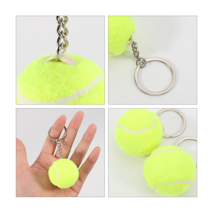 Tennis Ball Keyring
