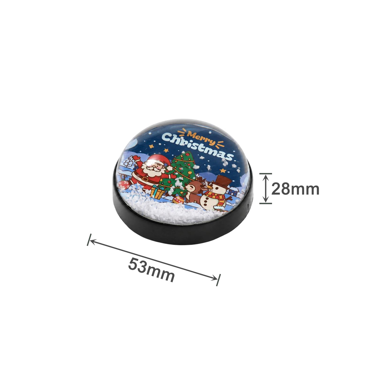 Snow Globe Fridge Magnet