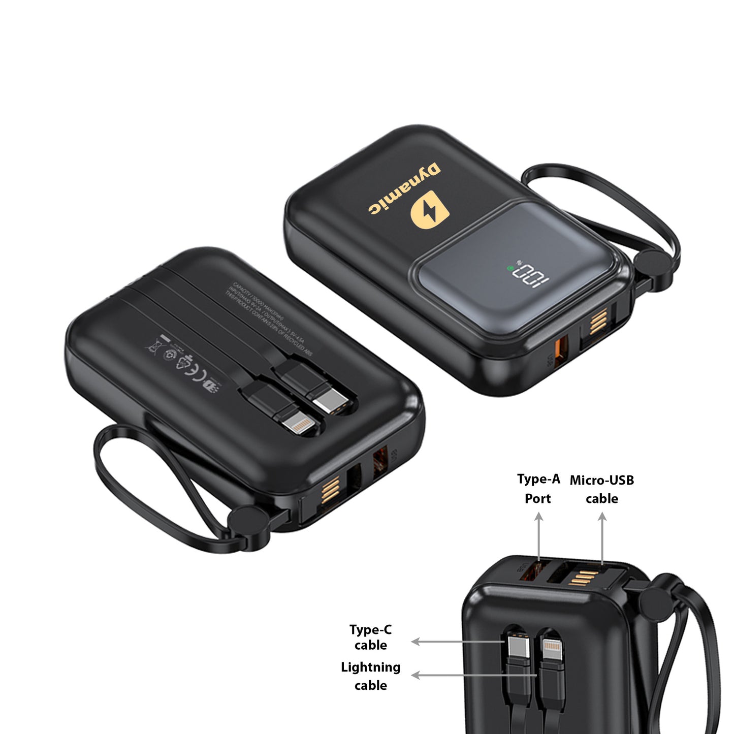 10000mAh Eco Portable Fast Charging Power Bank