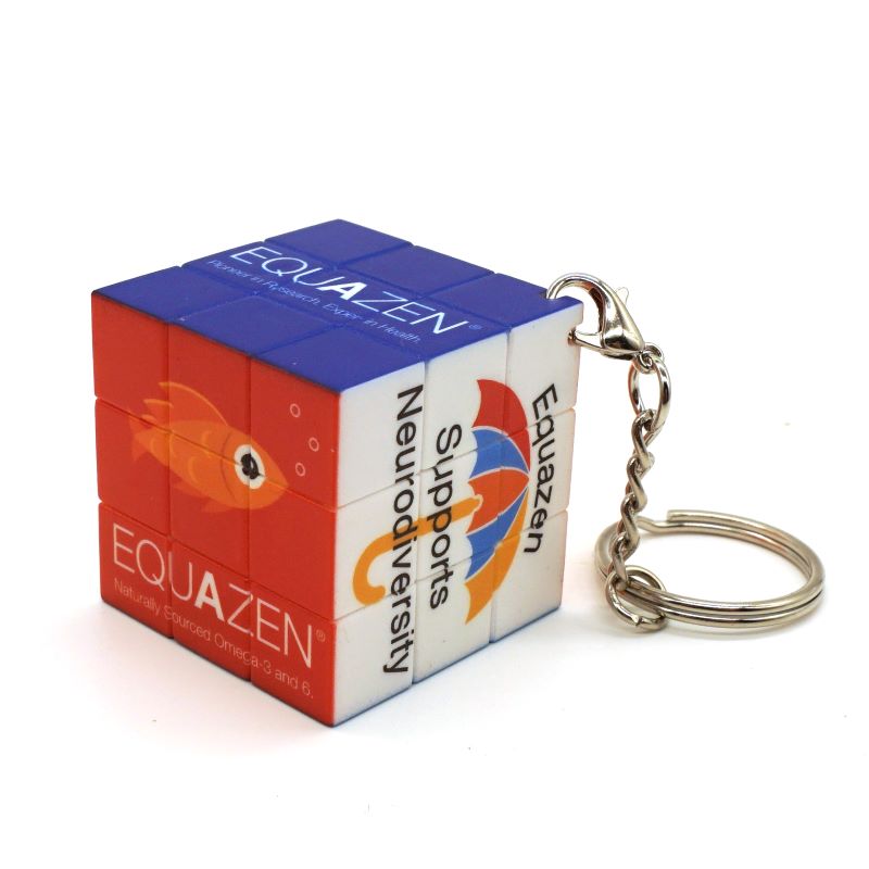 Puzzle Cube 3x3 Keyring