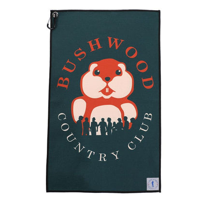 Full Colour Waffle Golf Towel