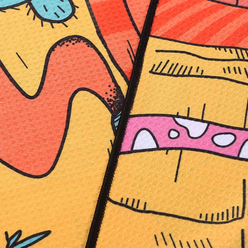 Full Colour Waffle Golf Towel
