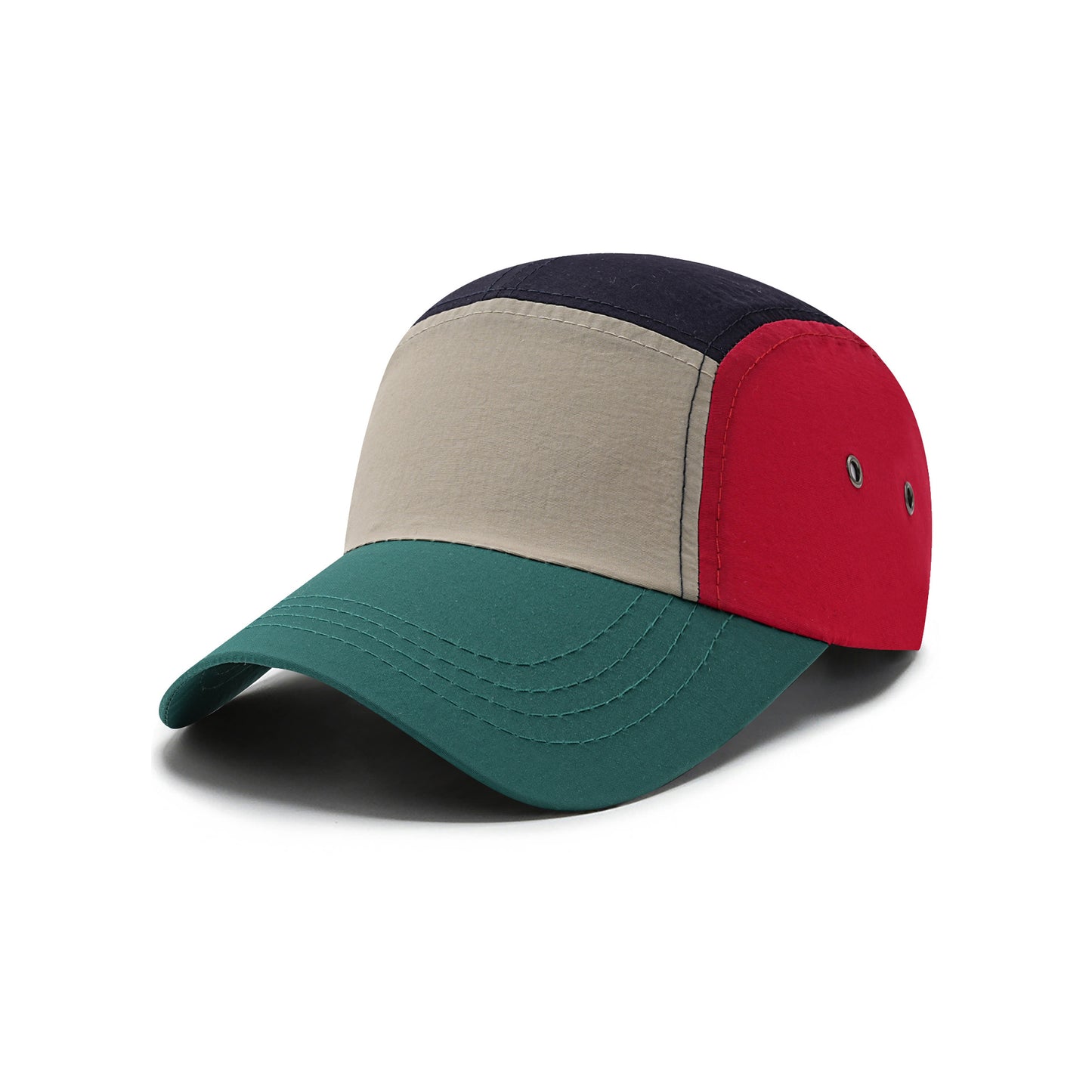 Lightweight 5 Panel Flat Bill Cap