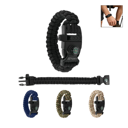 3 in 1 Emergency Survival Bracelet