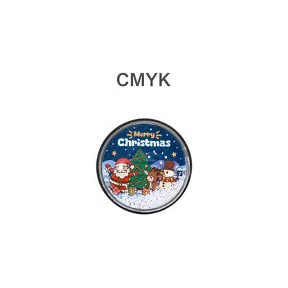 Snow Globe Fridge Magnet