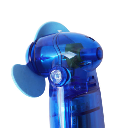 Transparent Colourful Handy Fan