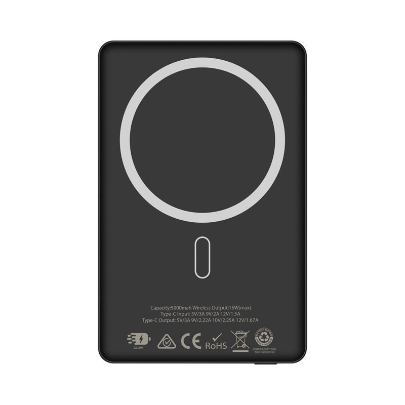Ultra Thin 15W MagSafe Power Bank - 5000 mAh