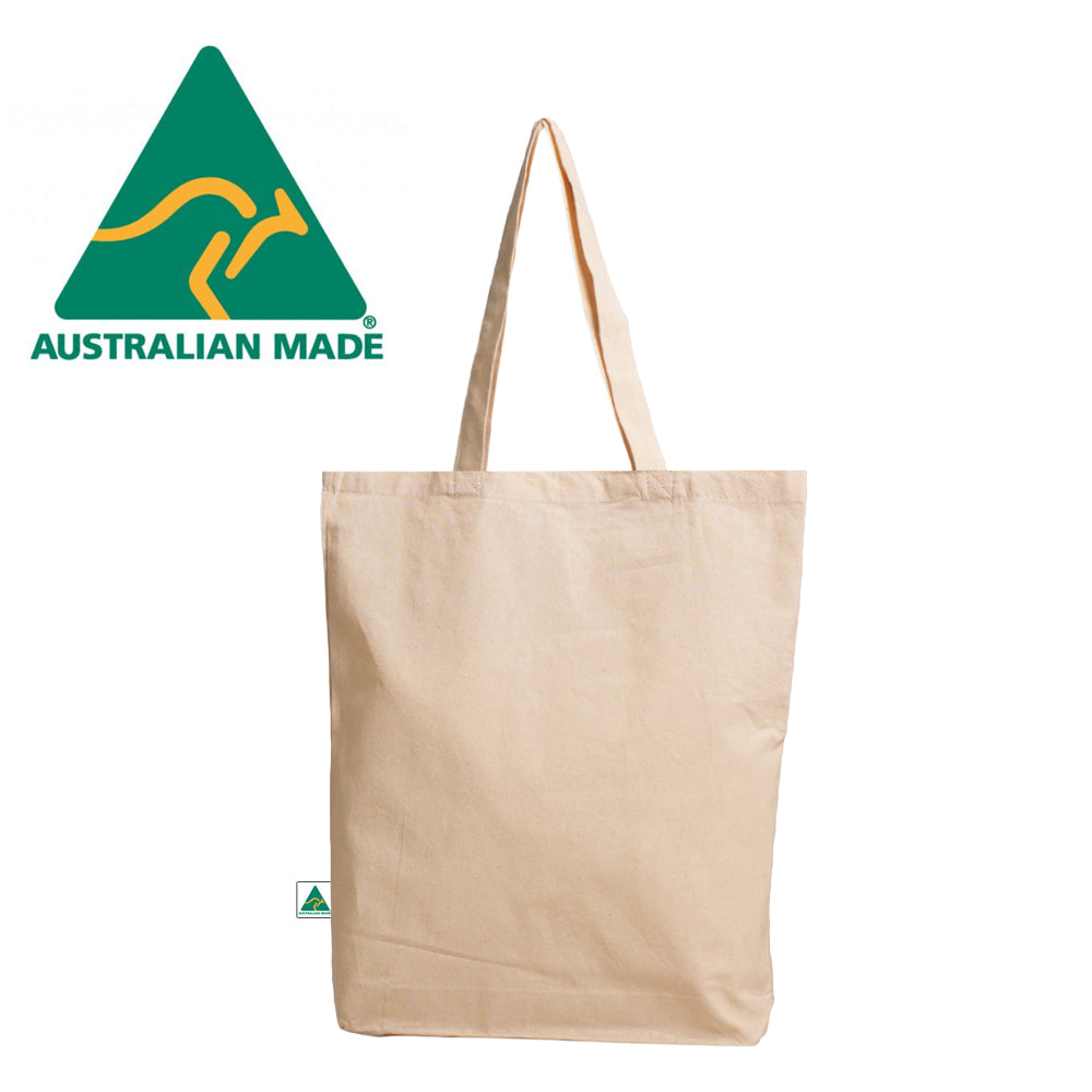 Story Bags Cotton Tote with Bottom Gusset